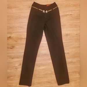 Vintage Lawmen Western Jeans black with a built in belt size 1